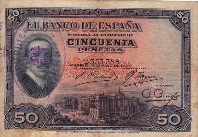 Beschrijving voorzijde: ALFONSO XIII